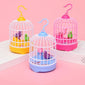 Talking birds cage toy